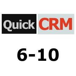 QuickCRM Mobile Pro 6-10 Utilisateurs