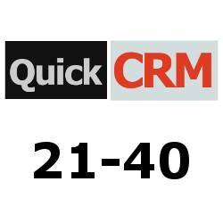 QuickCRM Mobile Pro 11-40 Users