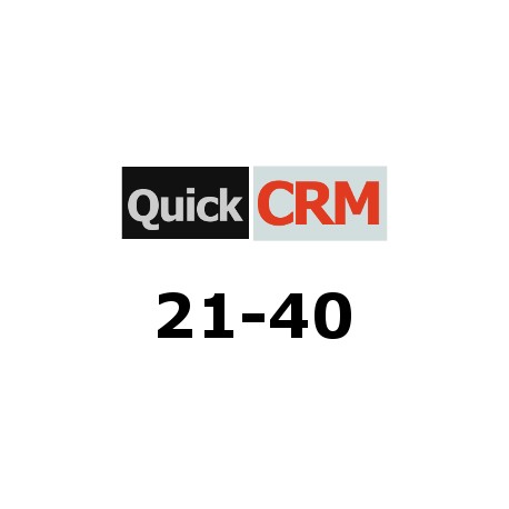 QuickCRM Mobile Pro 11-40 Users