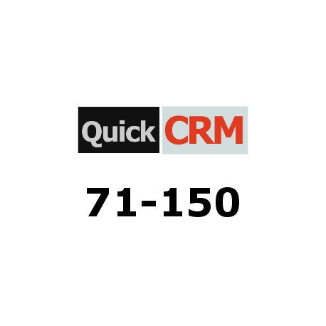 QuickCRM Mobile Full 150 Users